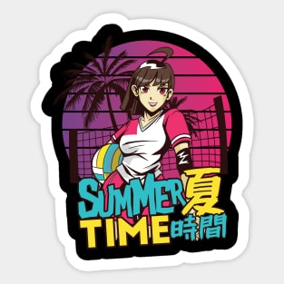 Summer Girl Manga! #112 Sticker